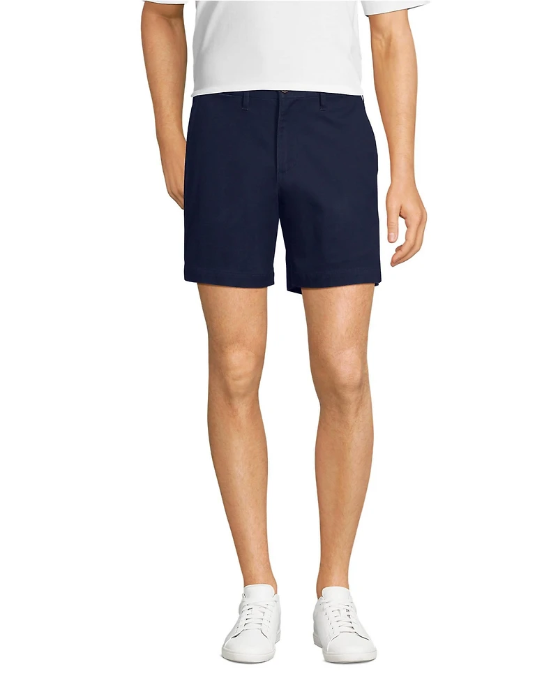 Lands' End Men's 6" Traditional Fit Stretch Knockabout Chino Shorts