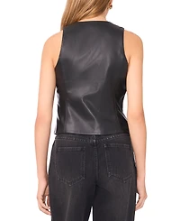 1.state Women's Button Front Vest