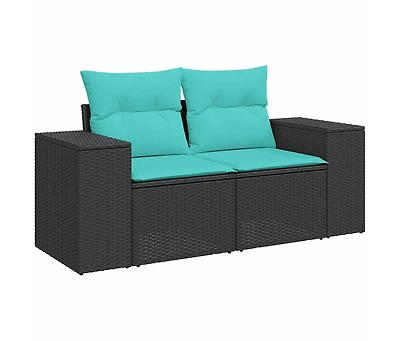 Garden Sofa Black