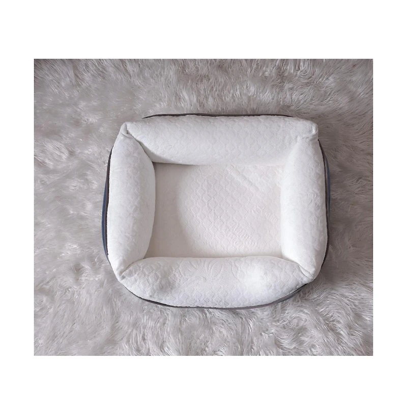 Zeus & Ruta Anthracite Pet Bed Xl 31" x 41"