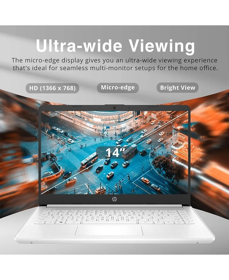 Kuu Stream 14" Hd Laptop | Intel Celeron N4120 Processor, Intel Uhd Graphics 600, Microsoft Office 365, 4GB Ram | 128GB Storage, Fast Charge, Hdm