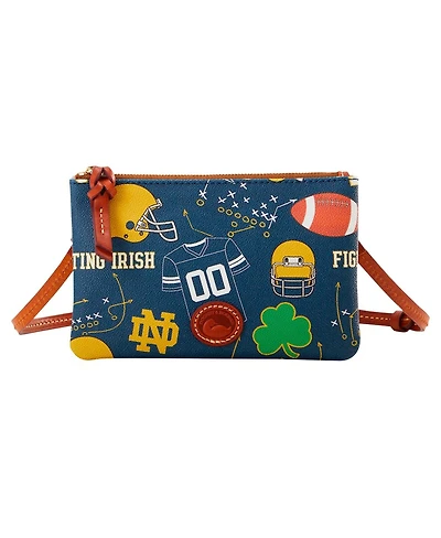 Dooney & Bourke Notre Dame Fighting Irish Top Zip Crossbody Purse