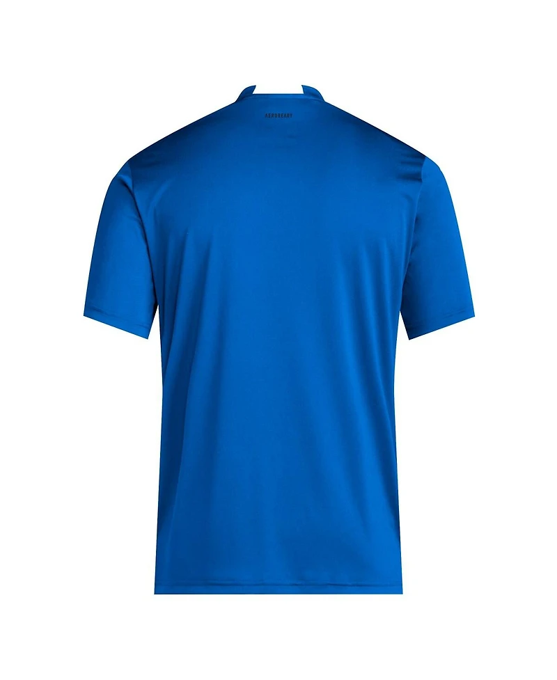 Adidas Men's Royal Kansas Jayhawks 2025 Training Performance Team T-Shirt
