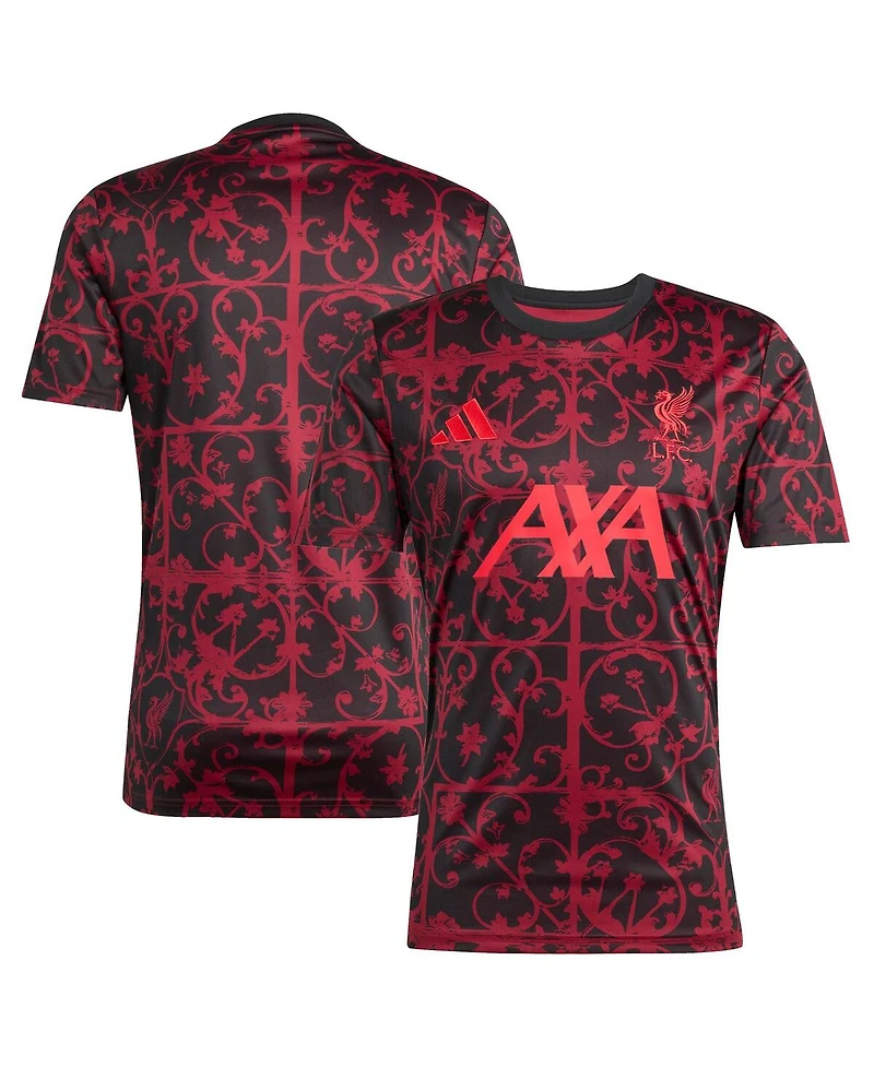 Adidas Men's Black Liverpool 2025/26 Aeroready Pre-Match Jersey