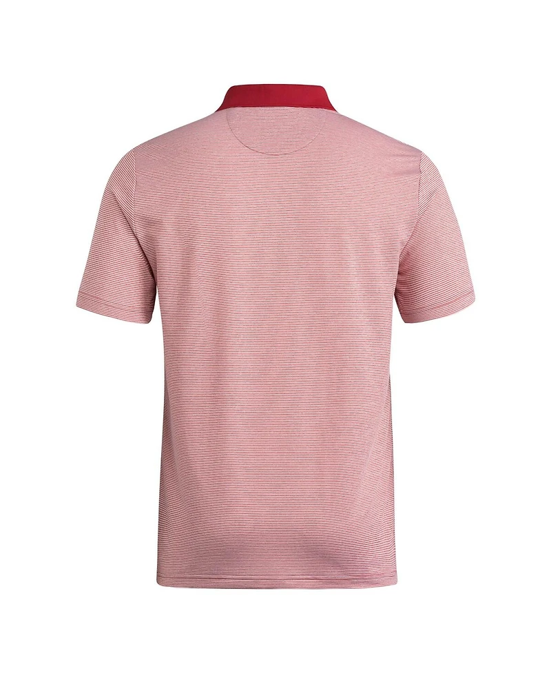 Adidas Men's Crimson Indiana Hoosiers Ultimate 365 Ottoman Polo Shirt