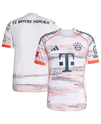 Adidas Men's White Bayern Munich 2025/26 Away Authentic Jersey