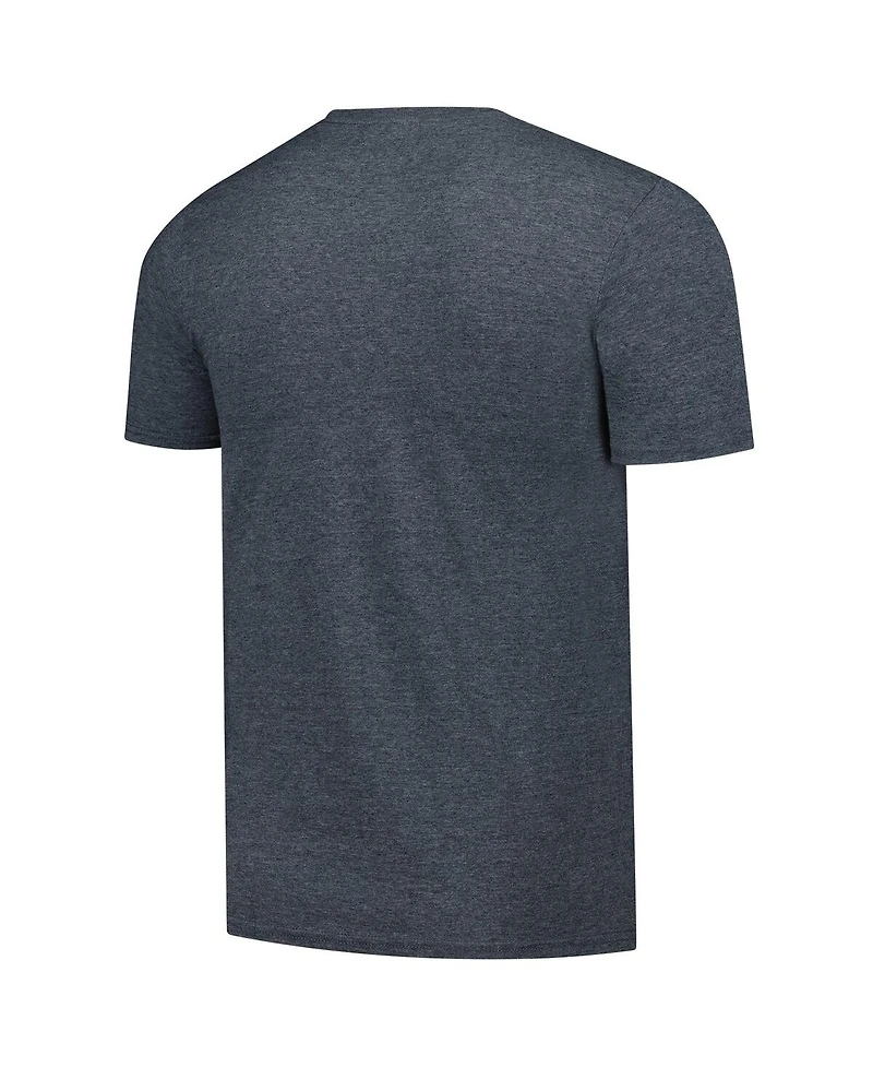 Fanatics Unlabeled Heather Charcoal Maryland Terrapins Basic T-Shirt