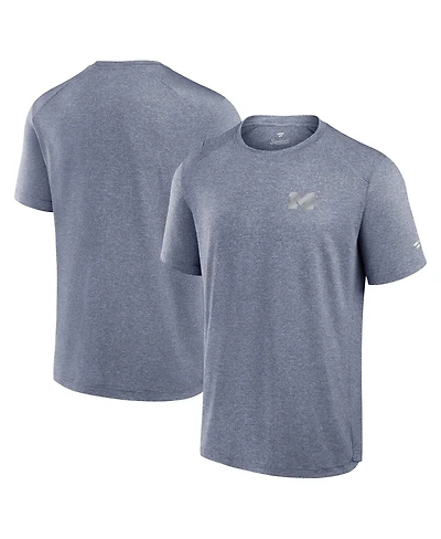 Fanatics Men's Navy Michigan Wolverines Front Office Tech T-Shirt