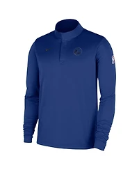Nike Men's Royal Golden State Warriors 2025/26 Authentic Coaches Quarter-Zip Pullover Jacket