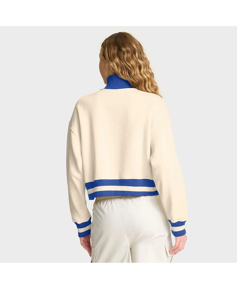 Nike Women's Tan Duke Blue Devils Legacy Half-Zip Sweatshirt