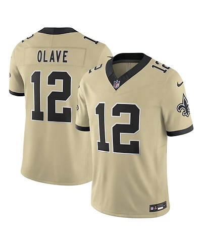 Nike Men's Chris Olave Gold New Orleans Saints Gameday Golds Alternate Vapor F.u.s.e. Limited Jersey