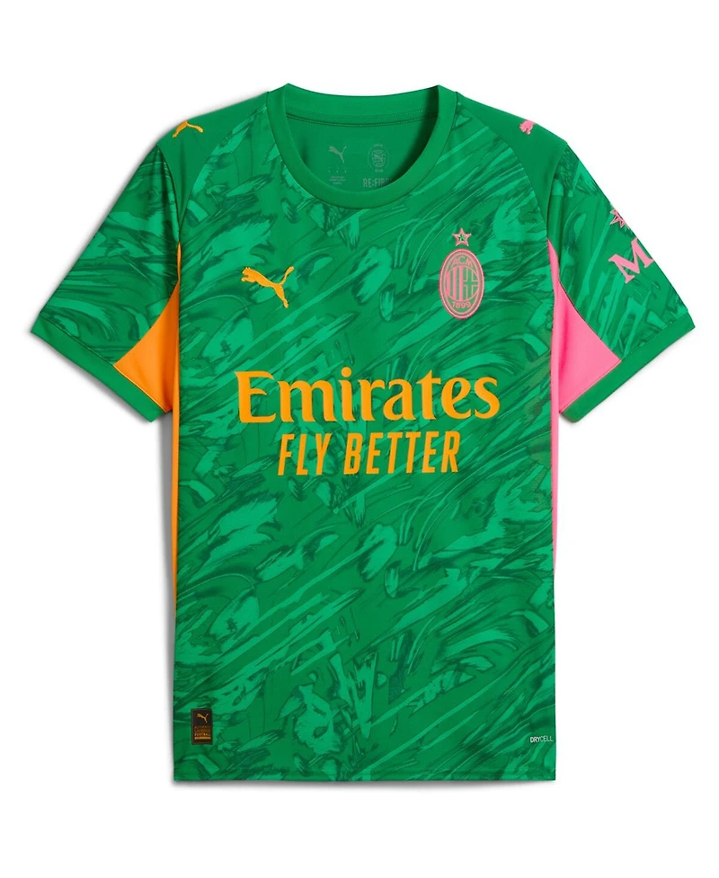 Puma Men's Green Ac Milan 2025/26 Replica Goalkeeper Jersey