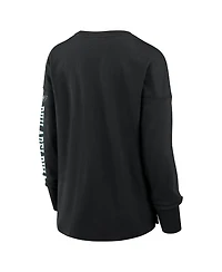 Fanatics Women's Black Philadelphia Eagles Hometown Legacy Long Sleeve T-Shirt