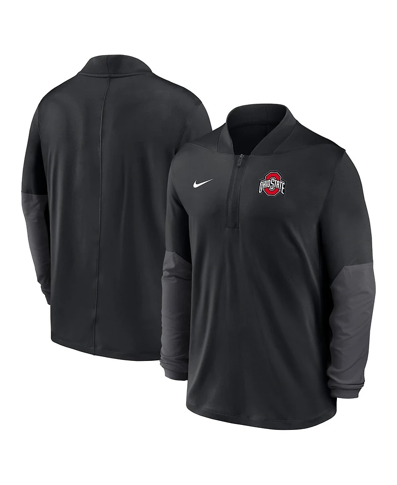 Nike Men's Ohio State Buckeyes One Goal Performance Half-Zip Pullover Sweatshirt
