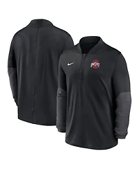 Nike Men's Ohio State Buckeyes One Goal Performance Half-Zip Pullover Sweatshirt