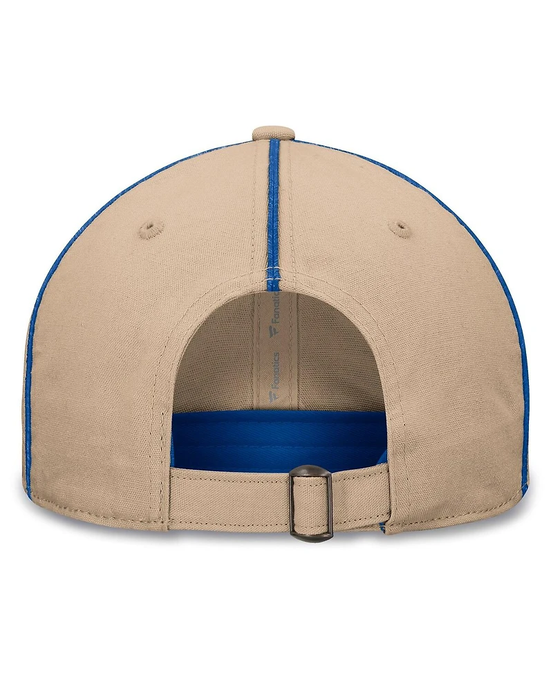Fanatics Men's Tan New York Rangers Heritage Setoff Adjustable Hat