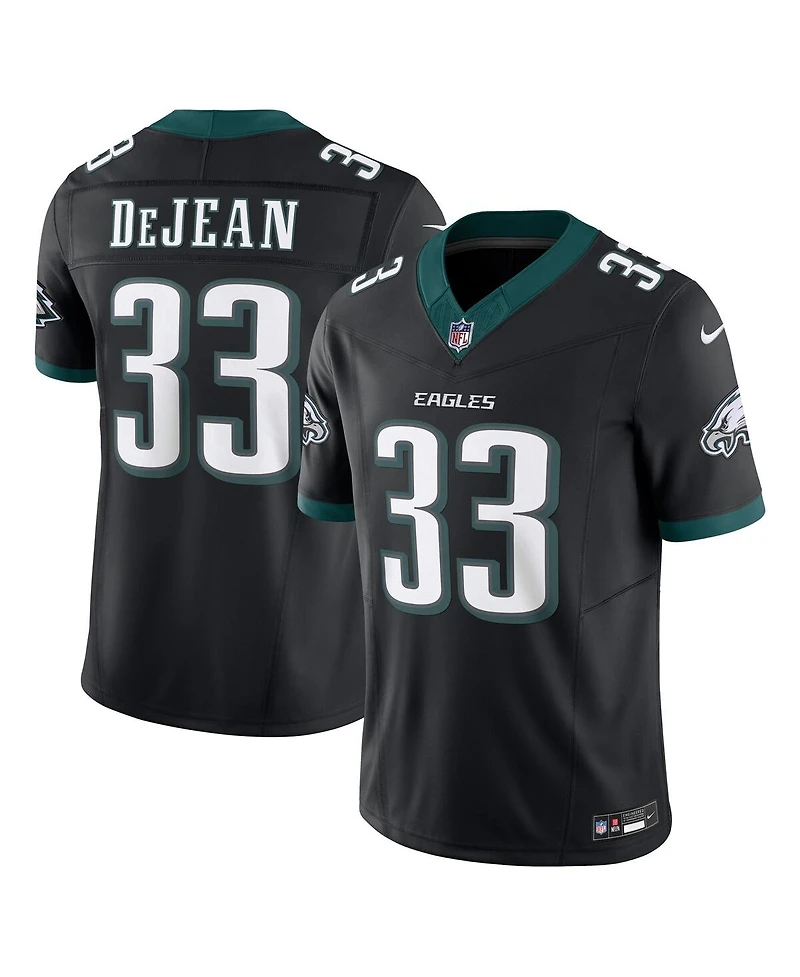Nike Men's Cooper DeJean Black Philadelphia Eagles Alternate Vapor F.u.s.e. Limited Jersey