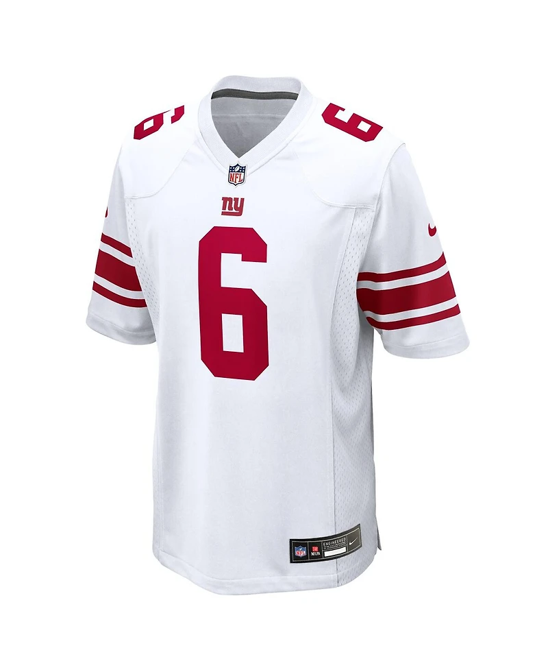Nike Men's Jaxson Dart White New York Giants Game Jersey