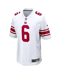 Nike Men's Jaxson Dart White New York Giants Game Jersey