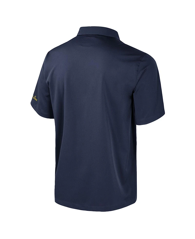 Colosseum Men's Navy Cal Bears Strike Bowling Button-Up Shirt