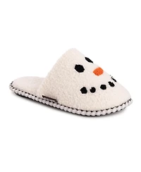 Muk Luks Women's Novelty Snowman Scuff Slipper
