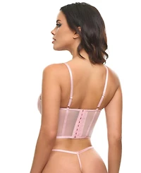 Oh La Cheri Clarissa Sheer Bustier Set