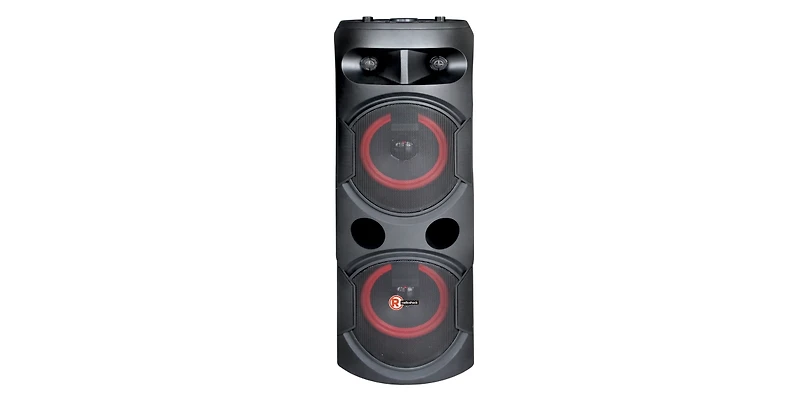 RadioShack Dual 6.5-inch Tower Pa Party Speaker with Lights 4001967