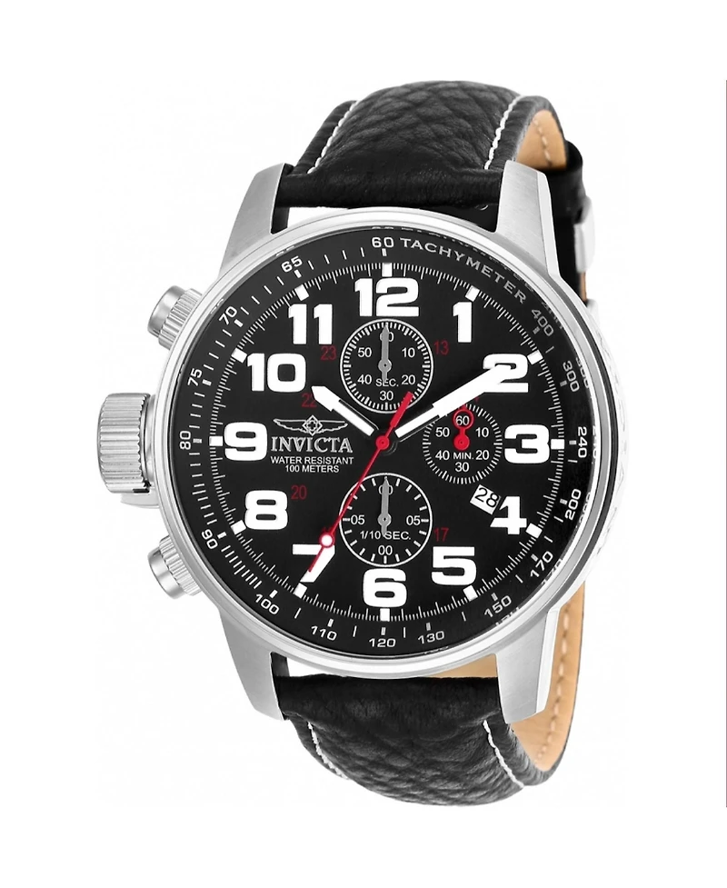 Invicta Men's I-Force Quartz Chronograph Black Dial Watch