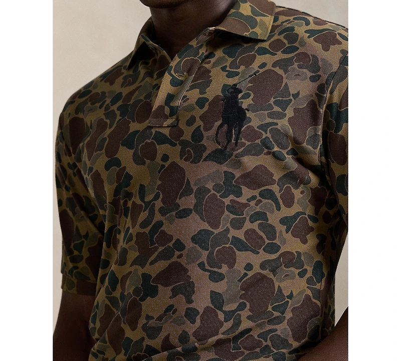 Polo Ralph Lauren Men's Big & Tall Printed Short Sleeve Shirt