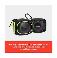 RadioShack Mini Wireless Speaker, Bluetooth 5.3, 10W, Rgb, Fm Radio, Waterproof IPX5 4001776