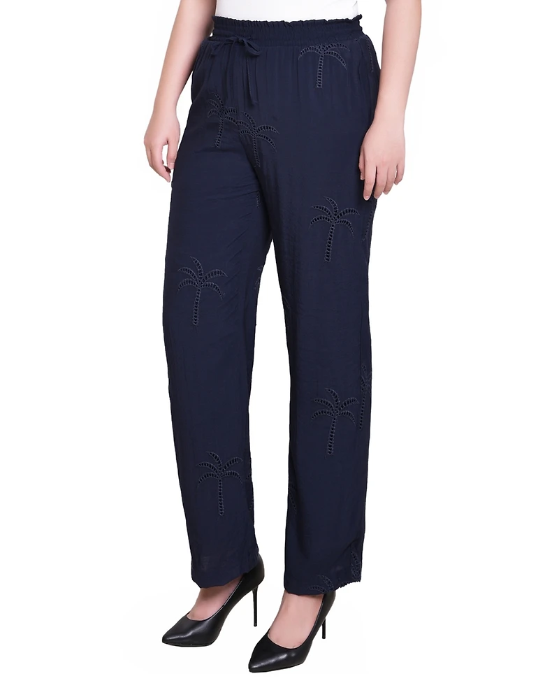 Ny Collection Women's Pull On Pants