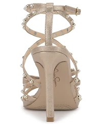 Jessica Simpson Women's Loelva Strappy Studded Dress Sandals