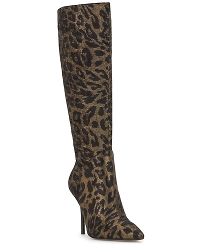 Jessica Simpson Women's Lovienn Stiletto Knee-High Dress Boots