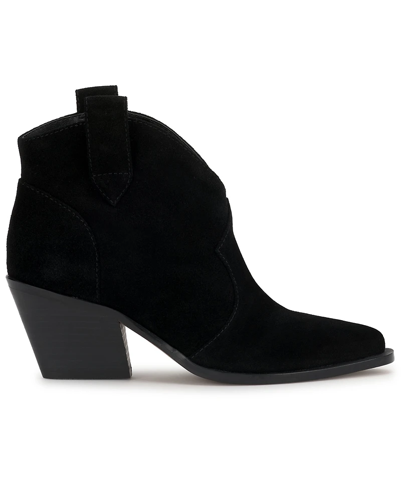 Jessica Simpson Women's Zadie Pull-On Western Booties