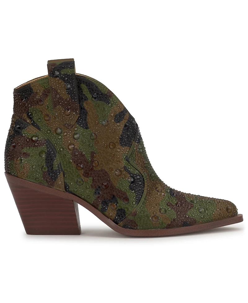Jessica Simpson Women's Zadie Pull-On Western Booties