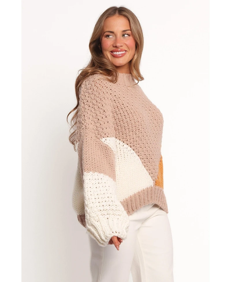 Petal and Pup Women's Koda Pattern Knit Sweater