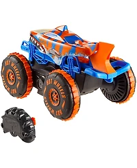 Hot Wheels Monster Trucks Tiger Shark Climber Rc Vehicle Toy