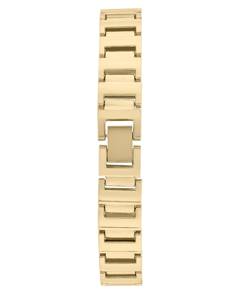 Bcbgmaxazria Women's Livia Gold-Tone Stainless Steel Bracelet Watch, 22mm