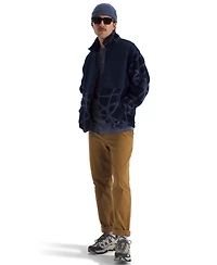 The North Face Men's Cabin Fleece Full Zip Print Jacket