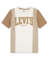 Levi's Big Boys Tri Colorblock Short Sleeve T-Shirt