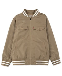Levi's Boys 8-20 Shiny Mesh Lined Bomber Jacket