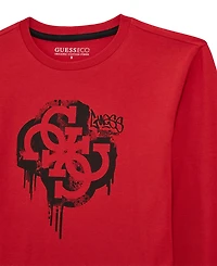 Guess Boys 8-18 Long-Sleeve Logo T-Shirt
