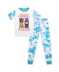 Five Nights At Freddy'S Girls pajama set Short Sleeve Girls-Medium