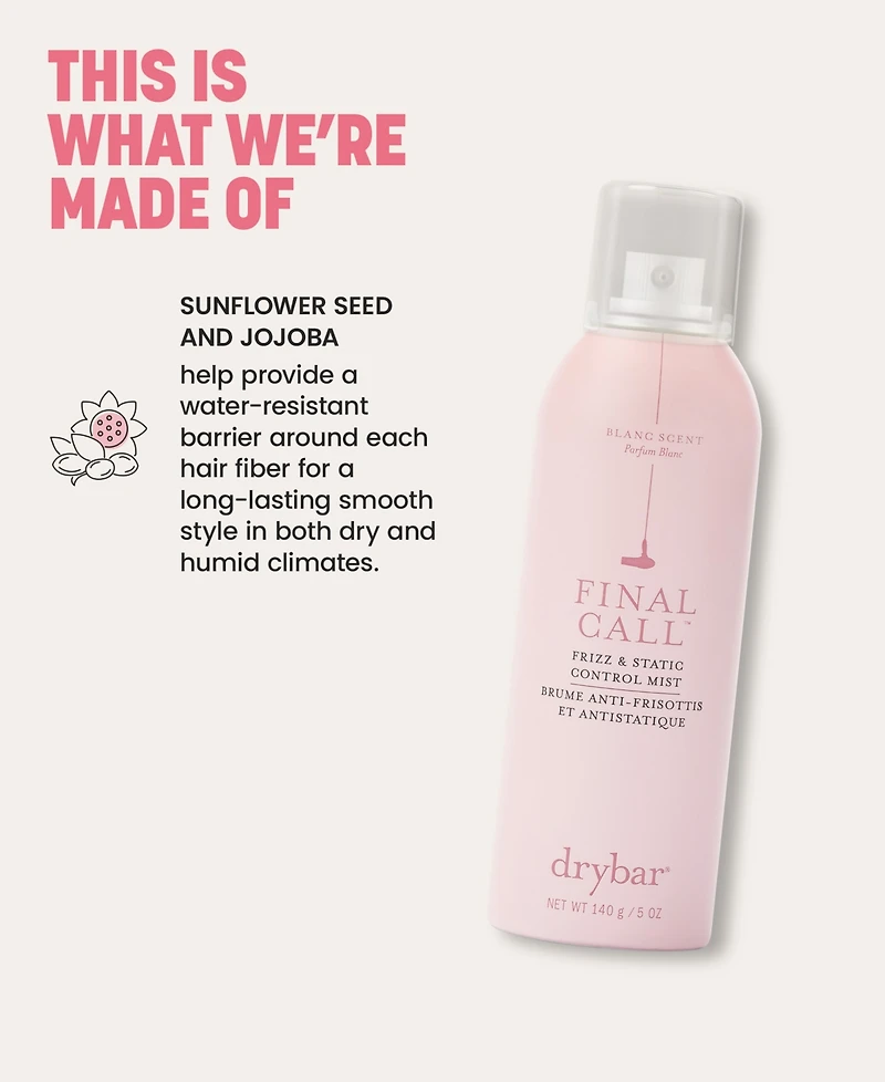 Drybar Final Call Frizz & Static Control Mist