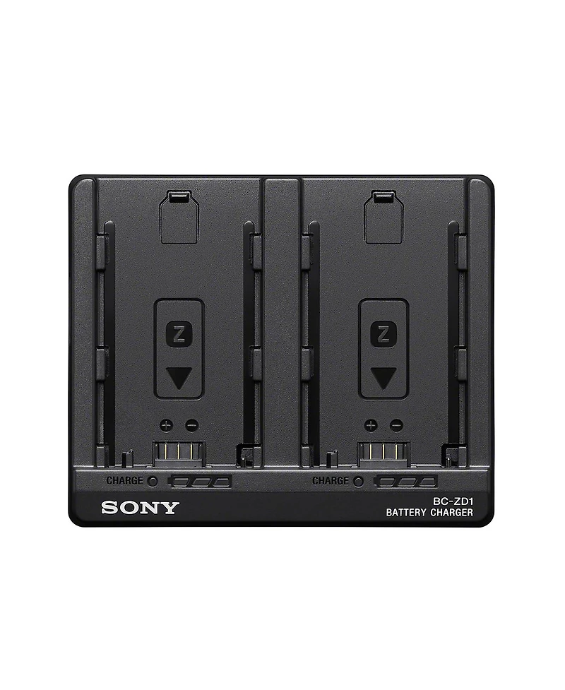 Sony Bc ZD1 Black Dual Battery Charger for Sony Z Battery Model Np FZ100
