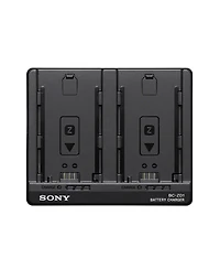 Sony Bc ZD1 Black Dual Battery Charger for Sony Z Battery Model Np FZ100