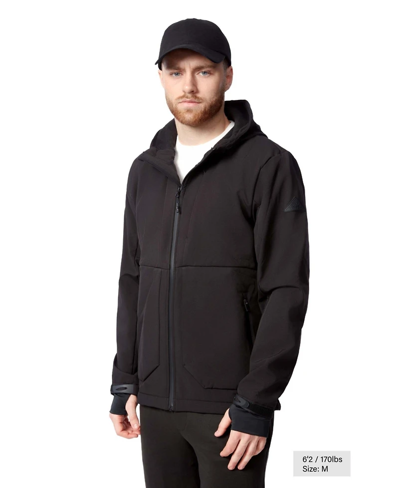 Alpine North Men's Tofino | Fleece Lined Softshell Windbreaker