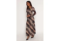 Petal and Pup Women's Pandora Long Sleeve Maxi Dress