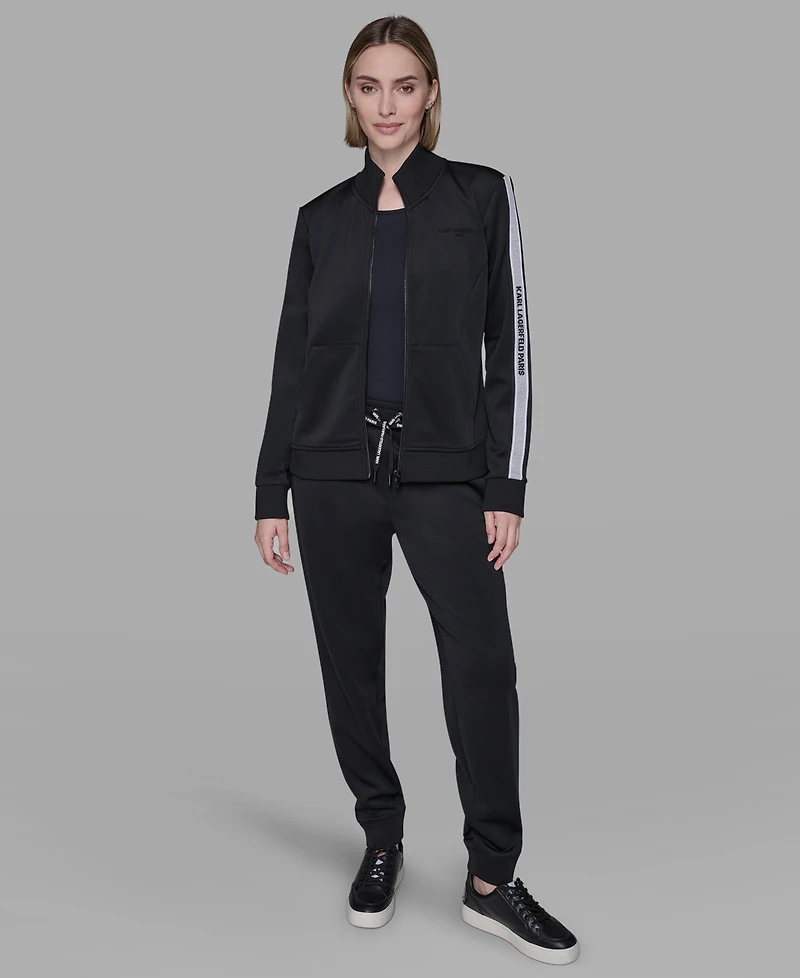 Karl Lagerfeld Paris Petite Logo Detail Joggers