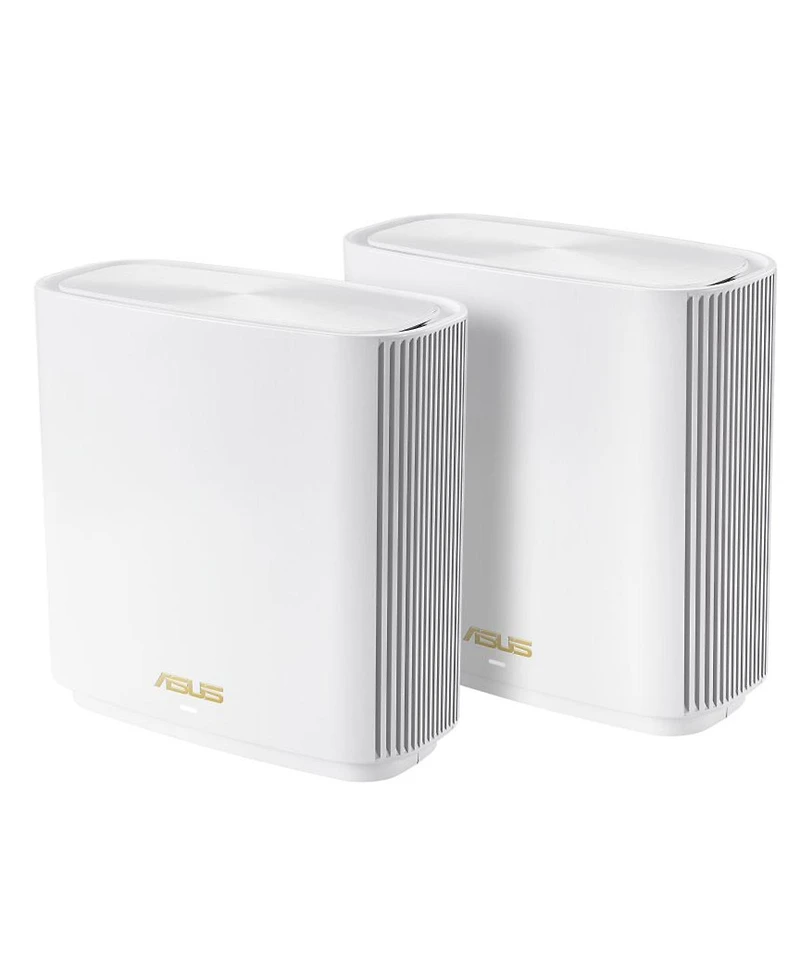 Asus ZenWiFi ET8 AX6600 Wireless Tri-Band Gigabit Mesh Wi-Fi System, White, 2-Pack